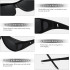 Fit Over Glasses Sunglasses for Men Women,Wrap Around Sunglasses Polarized UV400 Protection